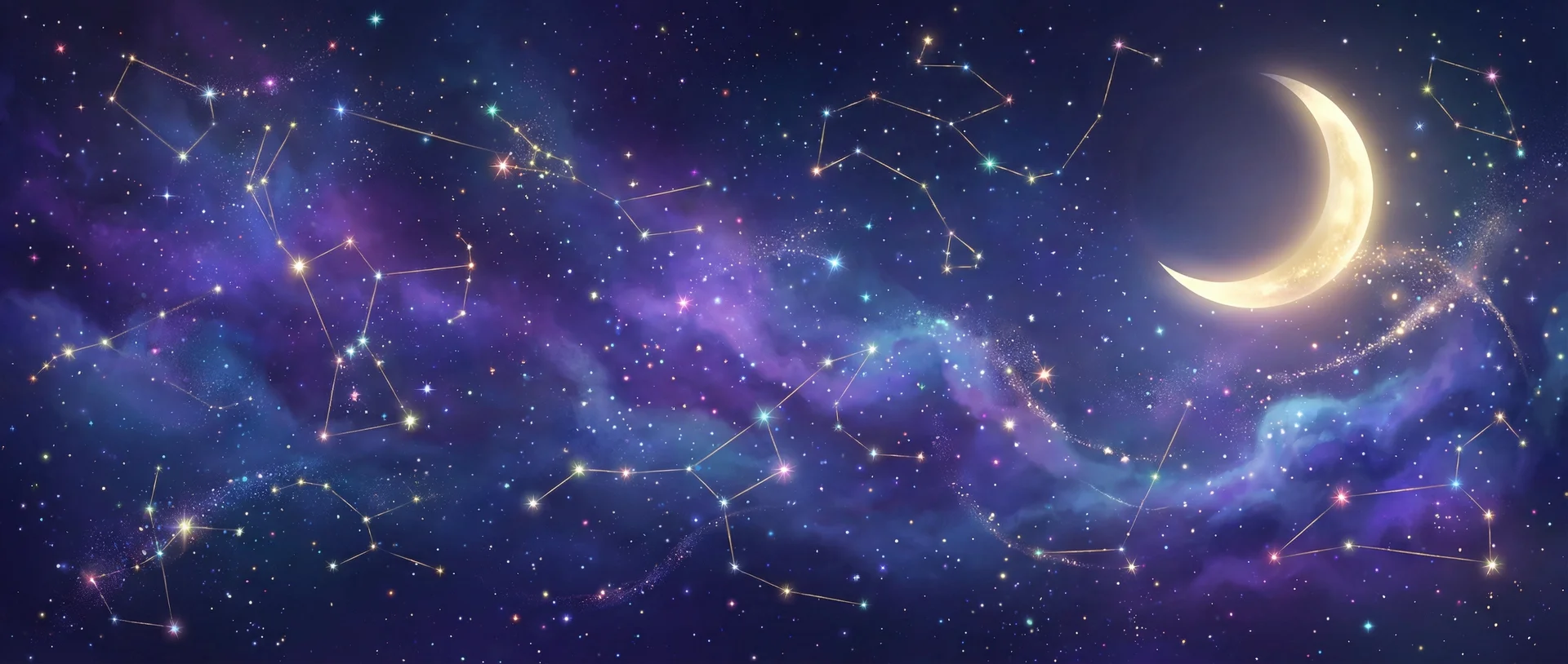 星空背景 - 四川地震多地震感强烈 | 每日星座运势与塔罗占卜